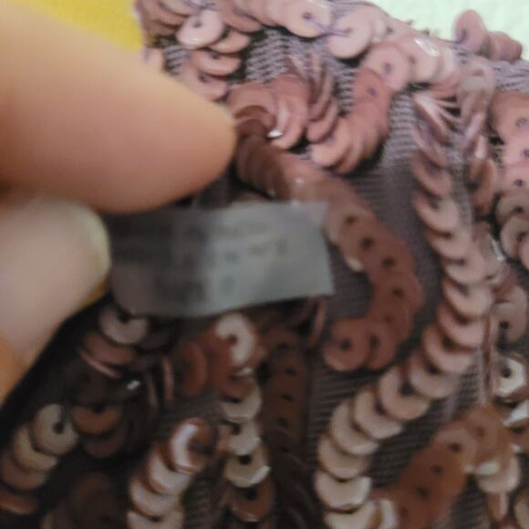 Alice + Olivia Sequined Sheath Dress, Womens 0 Berry ‎ Stretch Sparkly Evening - Picture 4 of 10